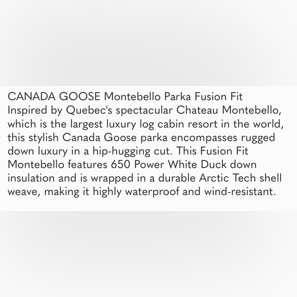 🇨🇦 Canada Goose Montebello Parka - Picture 3 of 9